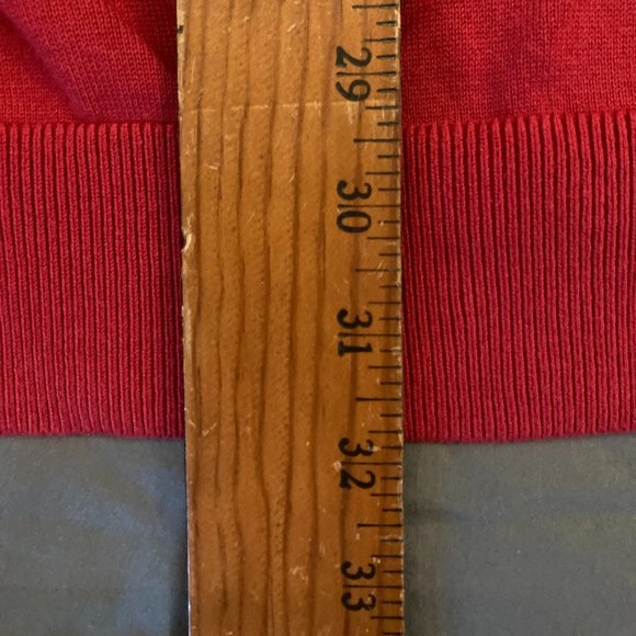 Tommy Hilfiger Crewneck Pullover Sweater XXL Chili Pepper Red NWT 100% Cotton - Picture 12 of 16